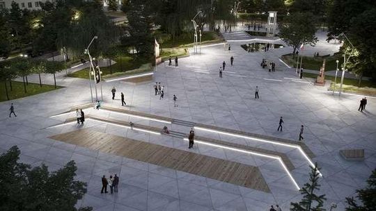 Plac Konstytucji 3 Maja w Świdniku Plac Konstytucji 3 Maja w Świdniku