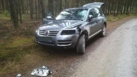 Wsiadł na motocykl po pijanemu, wjechał w volkswagena