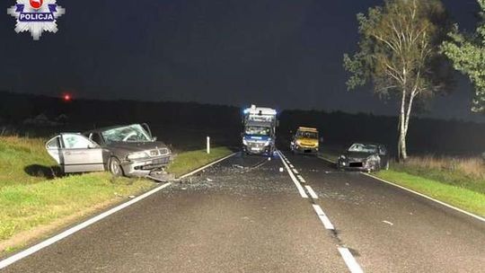 Wypadek w miejscowości Tchórzew Kolonia - 9.10.2017