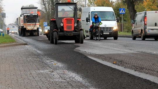 Utrudnienia na ul. Lubelskiej w Puławach