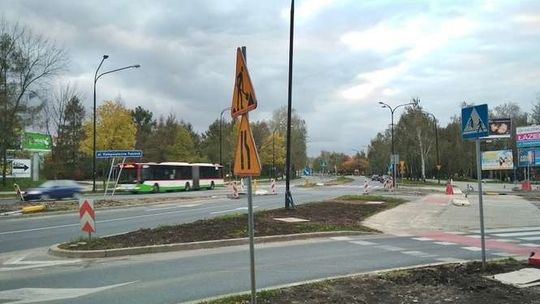 Skrzyżowanie al. Kompozytorów Polskich i ul. Elsnera