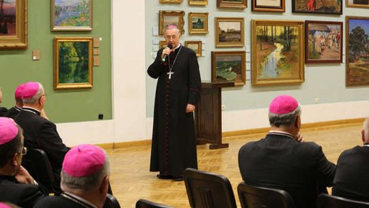 Wizyta biskupów na Zamku lubelskim i msza w kościele akademickim KUL