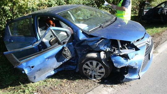 Wypadek w Płouszowicach