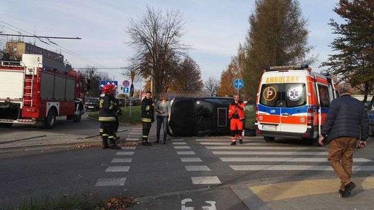 Wypadek na ul. Filaretów w Lublinie