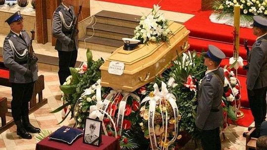 Pogrzeb policjantki, która zginęła w wypadku w Łopienniku Dolnym