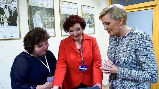 Pierwsza Dama Agata Duda w Puławach