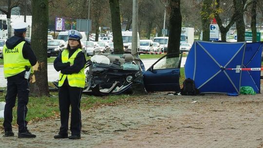 Wypadek na al. Andersa w Lublinie