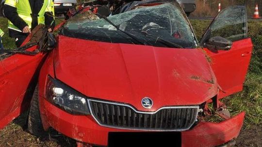 Wypadek w miejscowości Tłuściec. Nie żyje 26-latek