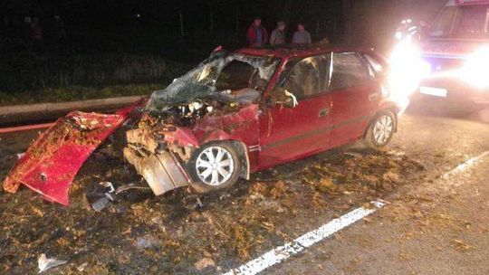 Wypadek w miejscowości Łukówiec