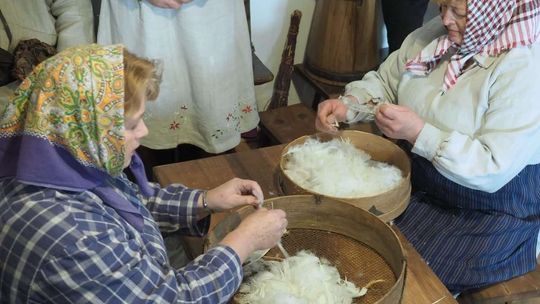 Pierzaki kumowskie w Muzeum Wsi Lubelskiej