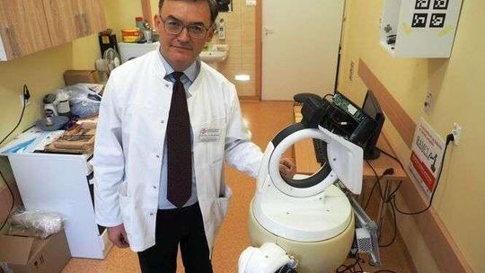 Prototyp robota, który pomoże chorym