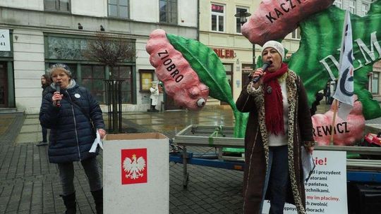 Demonstracja KOD w Lublinie