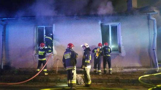 Pożar w Kraśniku. Jedna osoba nie żyje Pożar w Kraśniku. Jedna osoba nie żyje
