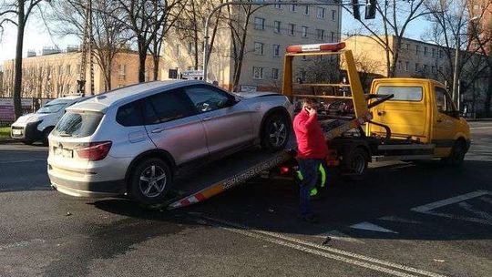  Wypadek na skrzyżowaniu Drogi Męczenników Majdanka i ul. Grabskiego