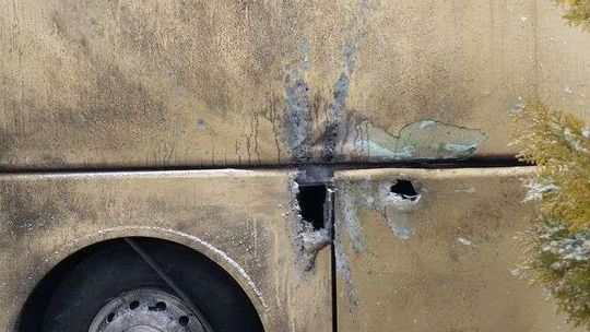 Atak granatnikiem na polski autokar na Ukrainie