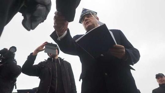 Uroczyste przekazanie samochodów dla OSP