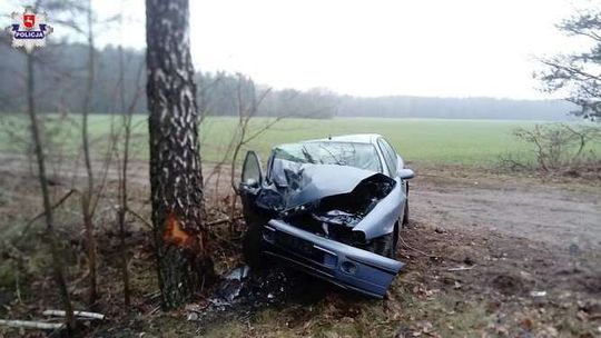 Wypadek w m. Glinny Stok