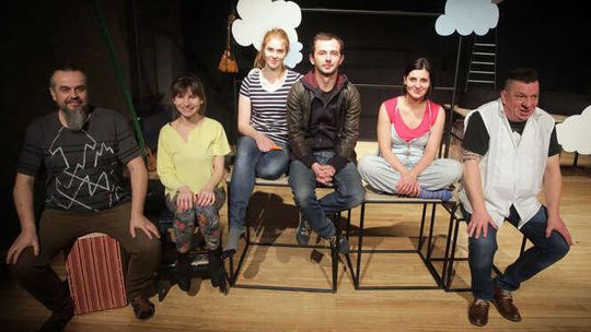 Próba spektaklu w Centrum Kultury