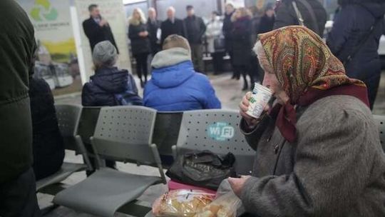 Wigilia na dworcu PKS