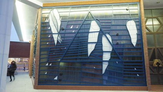 Witraże kościoła na Czechowie Witraże kościoła na Czechowie