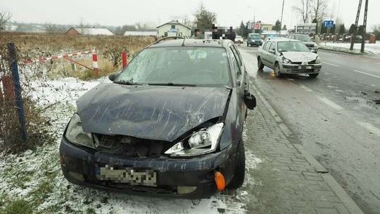 Zderzenie aut na ul. Turystycznej