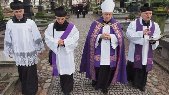 Pogrzeb prof. Henryka Ciocha