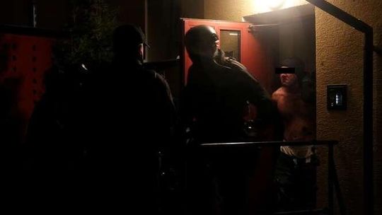 Akcja antyterrorystów na ul. Sokolej w Lublinie