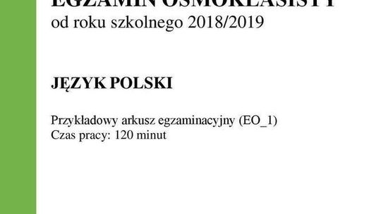 Odpowiedzi - egzamin ósmoklasisty 2018/2019 POLSKI Odpowiedzi - egzamin ósmoklasisty 2018/2019 POLSKI