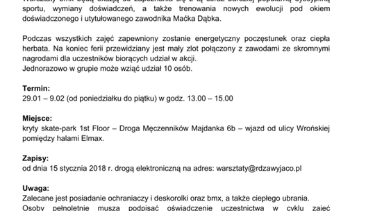 Ferie 2018 w Lublinie. Zima w mieście - baseny, lodowiska, domy kultury