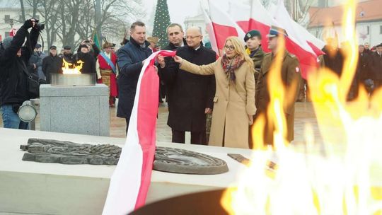 Uroczystości odsłonięcia Pomnika Nieznanego Żołnierza w Lublinie