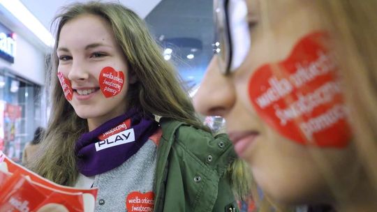 Finał WOŚP 2018 w Lublinie: wolontariusze w galeriach Olimp i Felicity