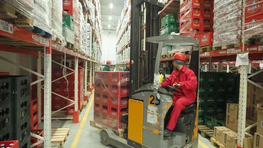 Otwarcie centrum dystrybucji sieci Stokrotka