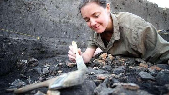 Nasiona sprzed wieków w spalonym spichlerzu
