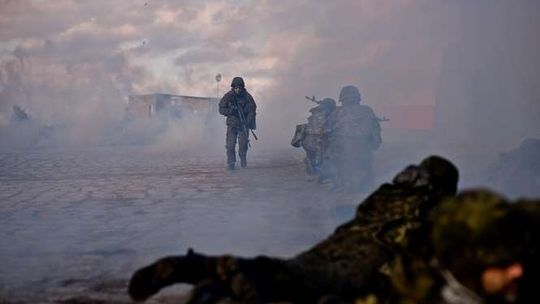 Ćwiczenia terytorialsów w Wędrzynie Ćwiczenia terytorialsów w Wędrzynie