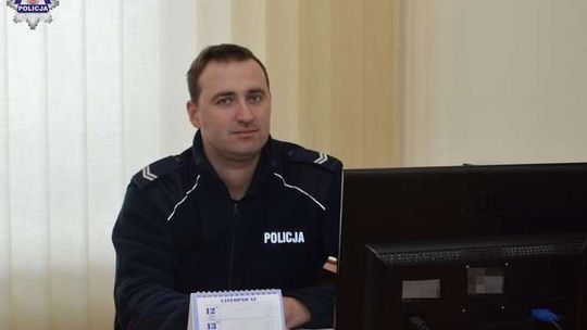 Tomaszów Lubelski: Mieszkańcy dziękują policjantowi za pomoc