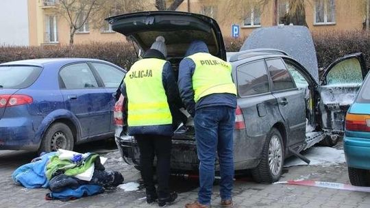 Pożar na ul. Lubelskiej w Kraśniku