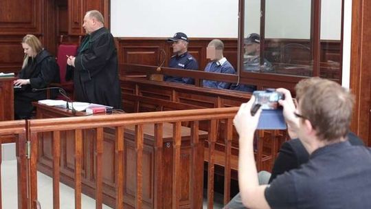 Mateusz K. z Lubartowa przed sądem