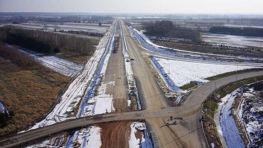 Nowe zdjęcia z budowy obwodnicy Puław