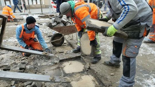 Przebudowa deptaka w Lublinie