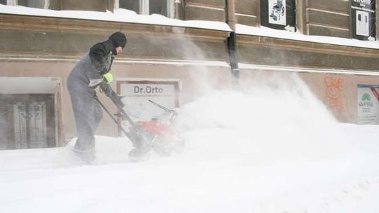 Atak zimy w Lublinie