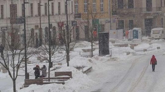 Pierwszy dzień wiosny przywitał nas śniegiem