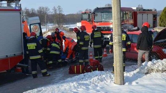 Wypadek w Krężnicy Jarej