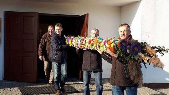 Wielka palma w parafii p.w. Św. Kingi w Świdniku