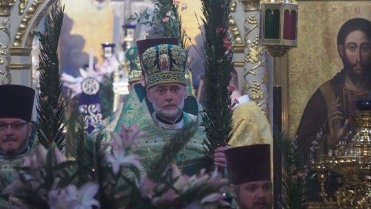 Niedziela palmowa w kościele prawosławnym