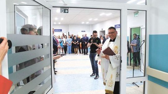 Oddział ginekologiczno-położniczy szpitala w Puławach po remoncie