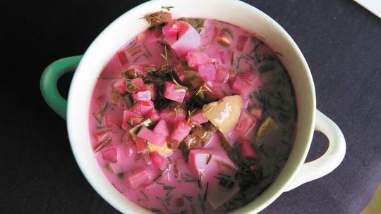 Chłodnik na majówce