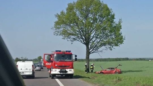 Wypadek w miejscowości Trzciniec