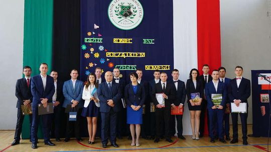 Zakończenie roku szkolnego w ZSG w Łęcznej