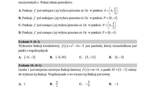 Matura 2018 matematyka. Poziom podstawowy - arkusze CKE