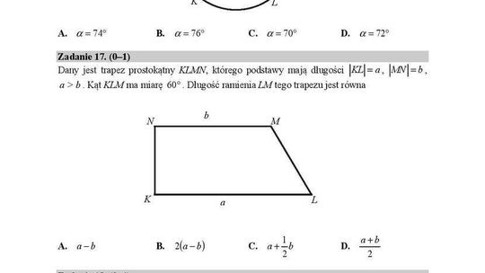 Matura 2018 matematyka. Poziom podstawowy - arkusze CKE